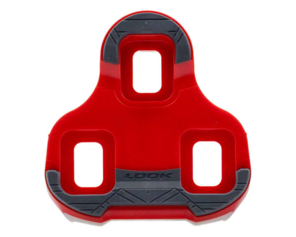 Look Keo Grip Cleats (9°) (Red) (Tri-Material) - view 2